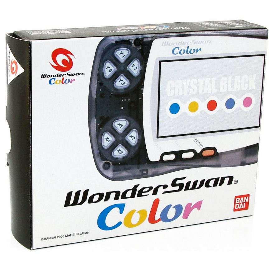 □【美品・完品】Wonder Swan Color PURE CRYSTAL